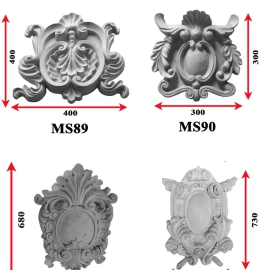 Mẫu phù điêu hoa văn trang trí 3