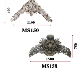 Mẫu phù điêu hoa văn trang trí 5