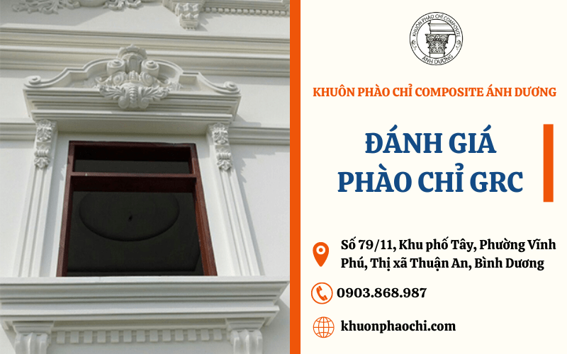 phào chỉ GRC