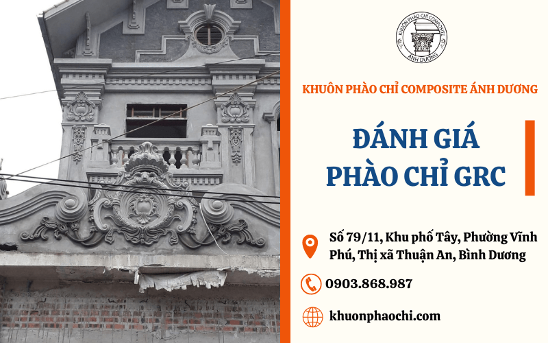 phào chỉ GRC