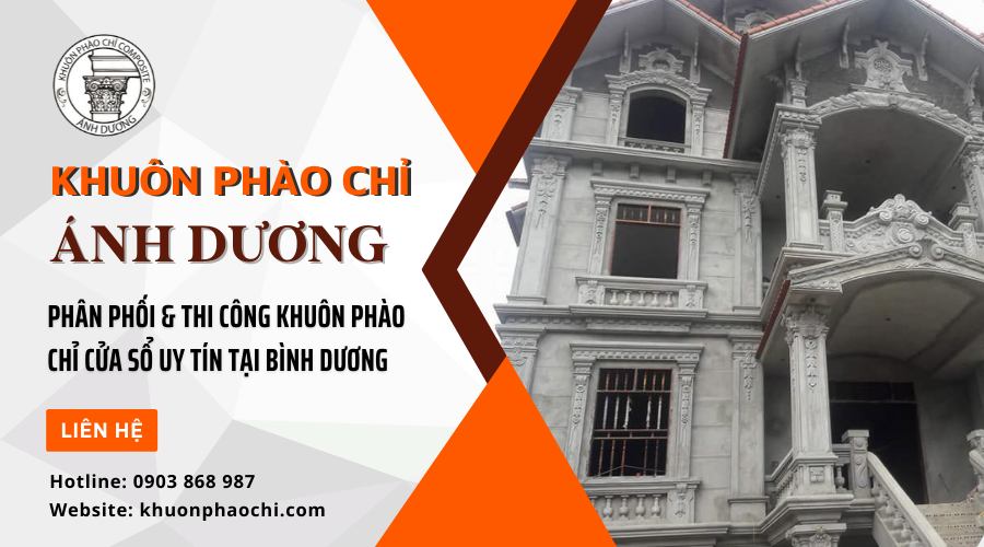 phào chỉ cửa sổ