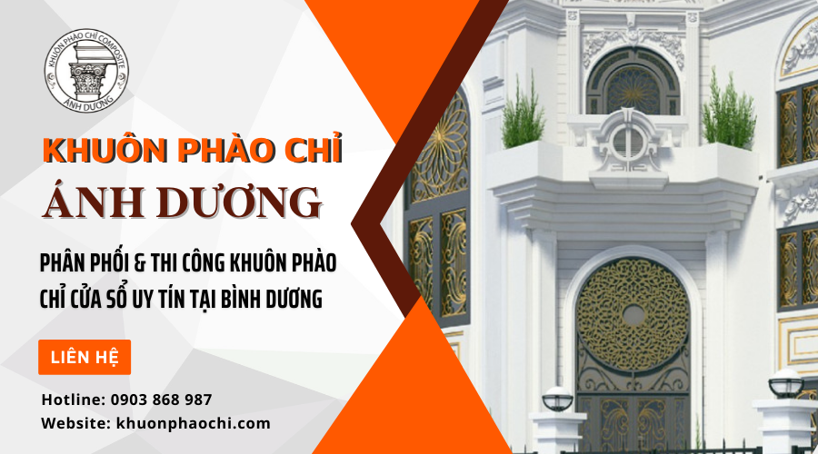 phào chỉ cửa sổ