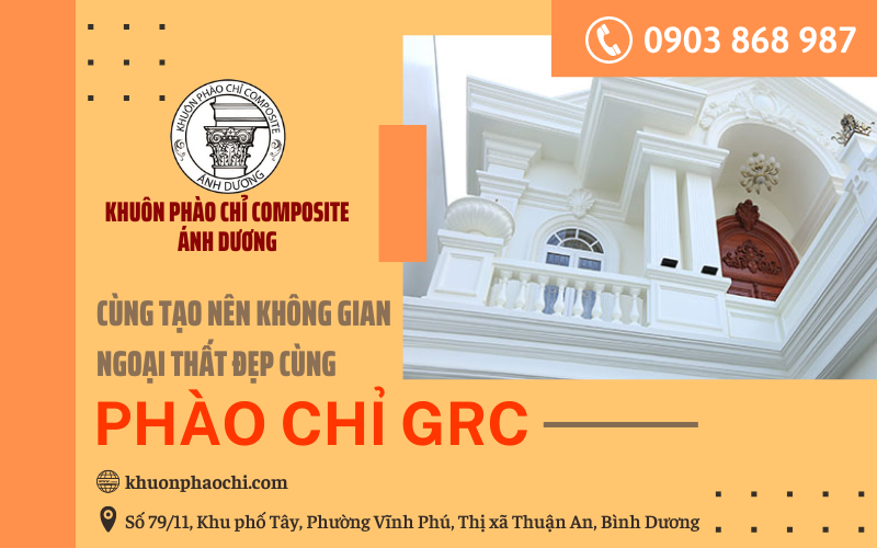 phào chỉ grc