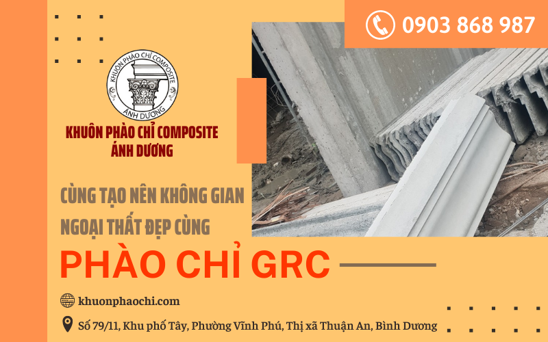 phào chỉ grc