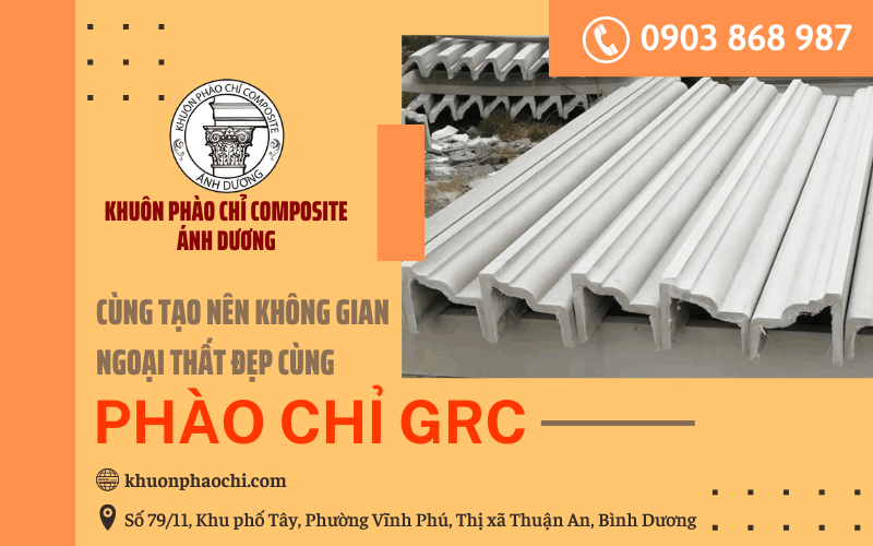 phào chỉ grc