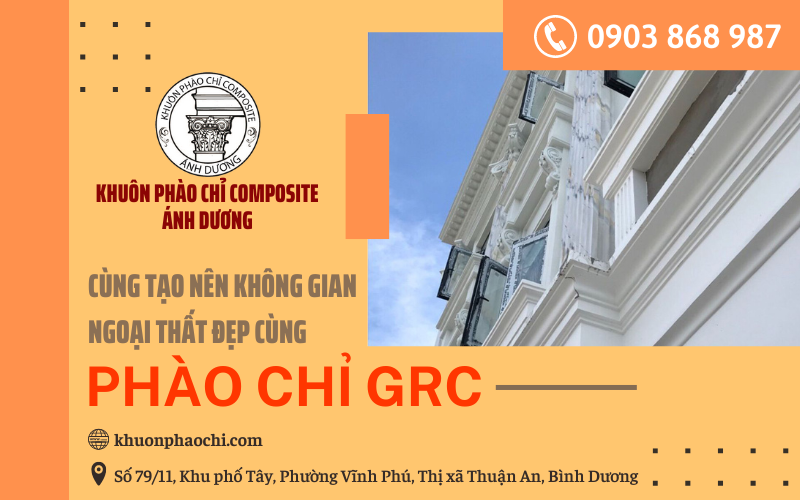 phào chỉ grc