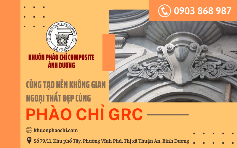 phào chỉ grc