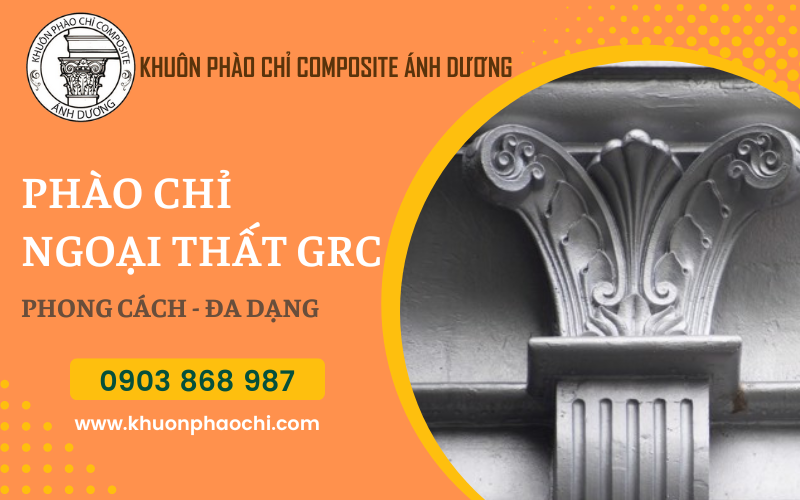 Phào chỉ ngoại thất GRC