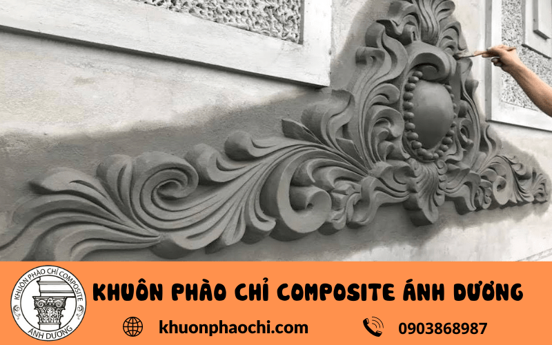 phào chỉ ngoại thất GRC