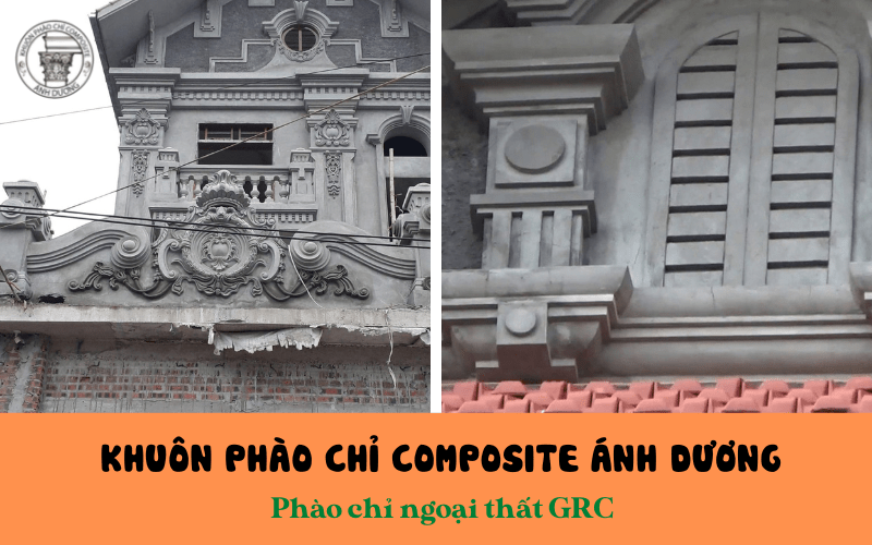 phào chỉ ngoại thất GRC