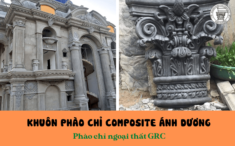 phào chỉ ngoại thất GRC