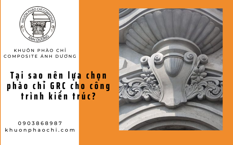 phào chỉ grc