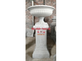BỘ CHẬU HOA VÀ ĐẾ TRỤ