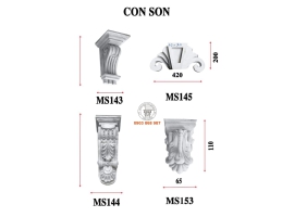 Mẫu phù điêu con sôn 1