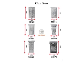 Mẫu phù điêu con sôn 3