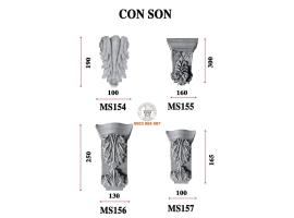 Mẫu phù điêu con sôn 5