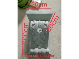 Mẫu con sôn hoa văn